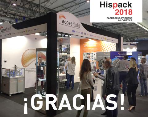 Todo un éxito en Hispack 2018