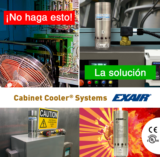 Cabinet Cooler® systems de EXAIR